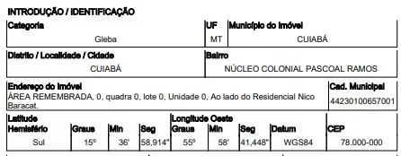 Gleba - Cuiaba - Desocupado — foto 3
