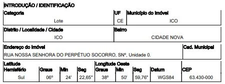 Terreno - Ico - Desocupado — foto 3
