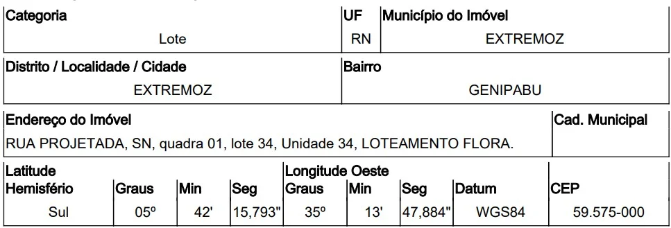 Terreno - Extremoz - Desocupado — foto 2