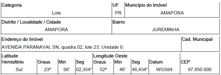 Terreno - Paranavai - Desocupado — foto 2