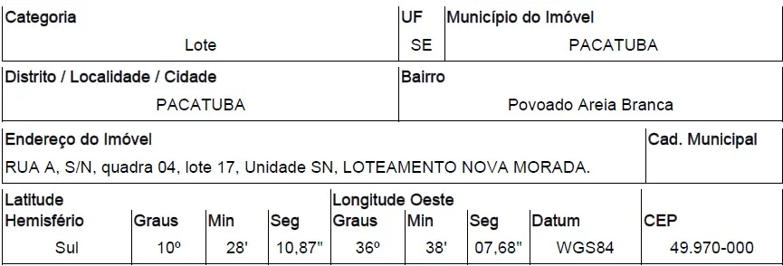 Terreno - Pacatuba - Desocupado — foto 2
