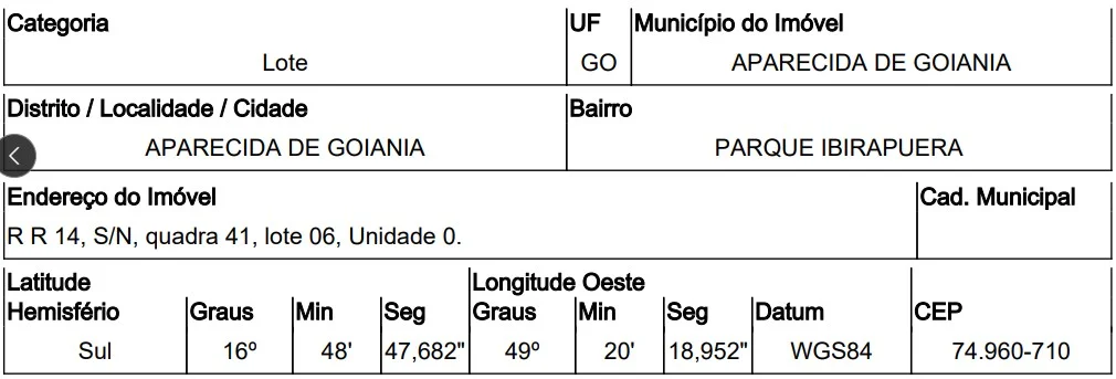 Terreno - Aparecida de Goiania - Desocupado — foto 2