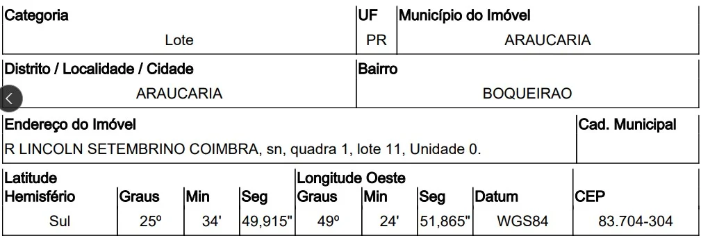 Terreno - Araucaria - Desocupado — foto 2