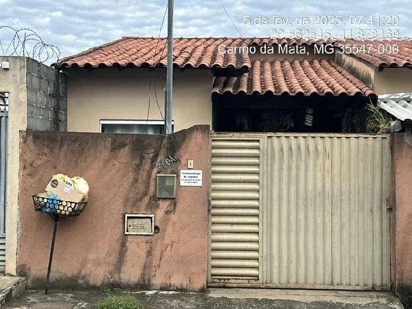 Casa - 2 Quartos - Carmo da Mata - Ocupado — foto 2