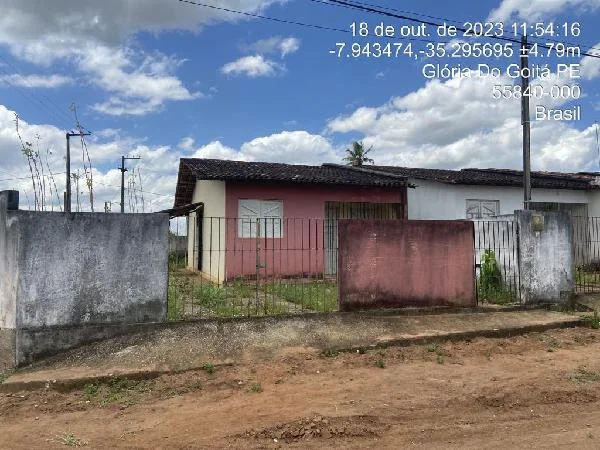 Casa - 3 Quartos - Glória do Goitá - Desocupado — foto 2