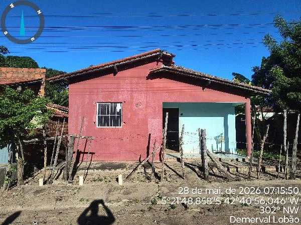 Casa - 2 Quartos - Demerval Lobão - Ocupado — foto 2