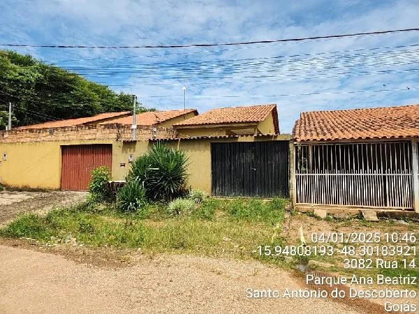 Casa - 2 Quartos - Santo Antonio do Descoberto - Desocupado — foto 2