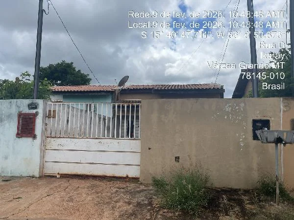 Casa - 2 Quartos - Varzea Grande - Ocupado — foto 2