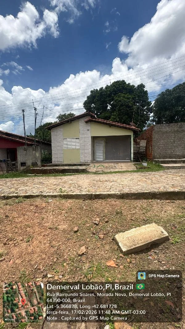 Casa - 2 Quartos - Demerval Lobao - Desocupado — foto 2
