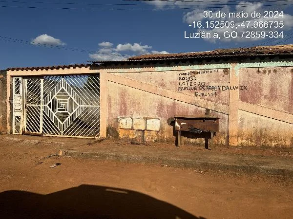 Casa - 2 Quartos - Luziania - Ocupado — foto 2