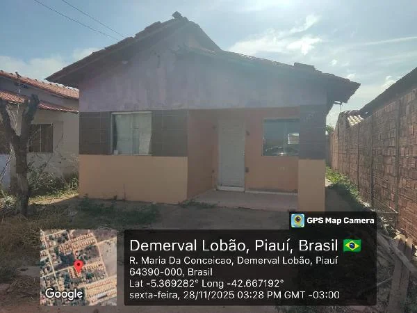 Casa - 2 Quartos - Demerval Lobao - Desocupado — foto 2