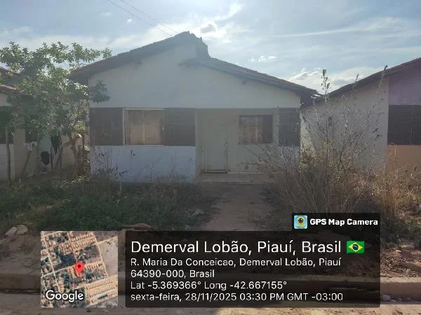 Casa - 2 Quartos - Demerval Lobao - Desocupado — foto 2
