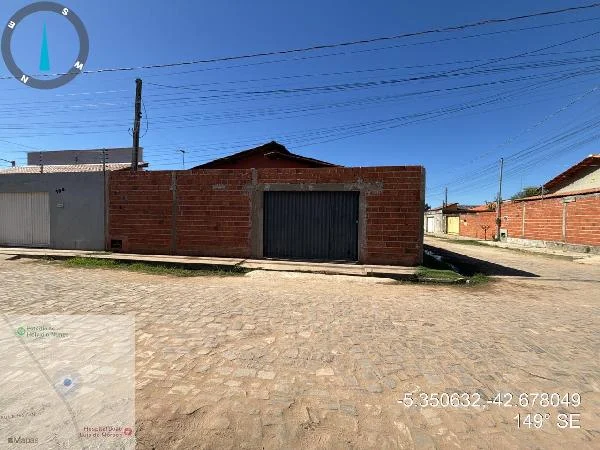 Casa - 2 Quartos - Demerval Lobao - Ocupado — foto 2