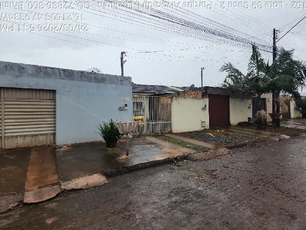 Casa - 2 Quartos - Luziania - Ocupado — foto 2