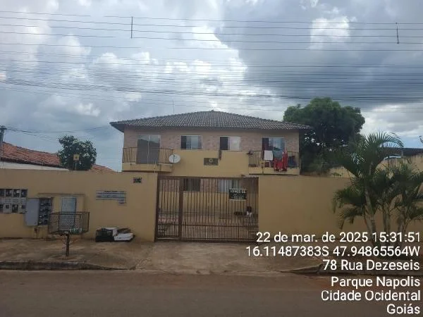 Apartamento - 2 Quartos - Cidade Ocidental - Ocupado — foto 2