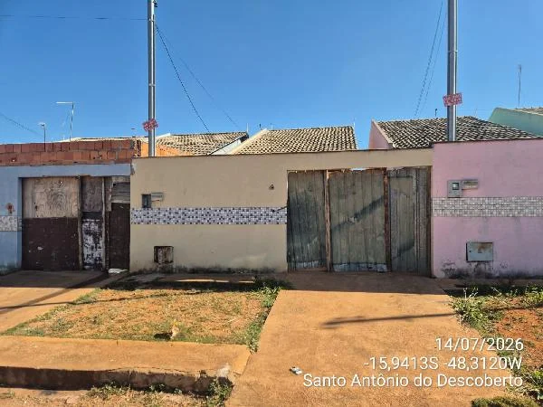 Casa - 2 Quartos - Santo Antonio do Descoberto - Desocupado — foto 2