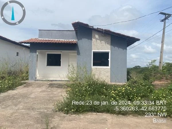 Casa - 2 Quartos - Demerval Lobao - Ocupado — foto 2