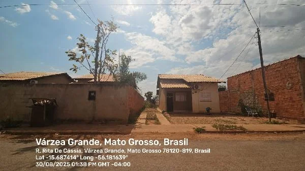 Casa - 2 Quartos - Varzea Grande - Ocupado — foto 2