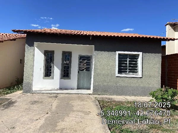 Casa - 2 Quartos - Demerval Lobao - Ocupado — foto 2