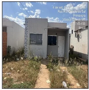 Casa - 2 Quartos - Varzea Grande - Ocupado — foto 2
