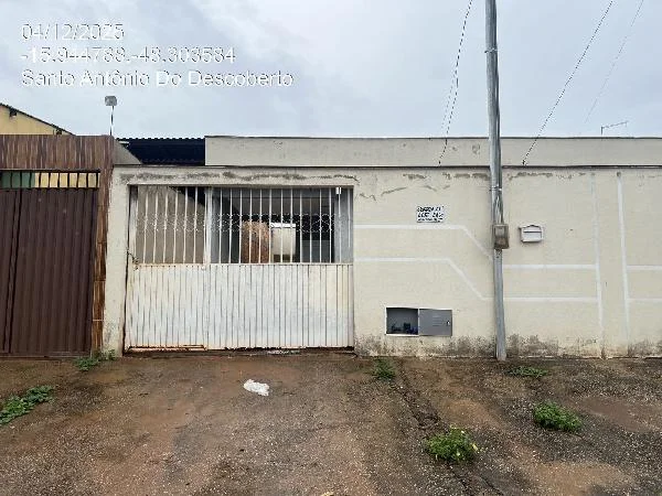 Casa - 2 Quartos - Santo Antonio do Descoberto - Desocupado — foto 2