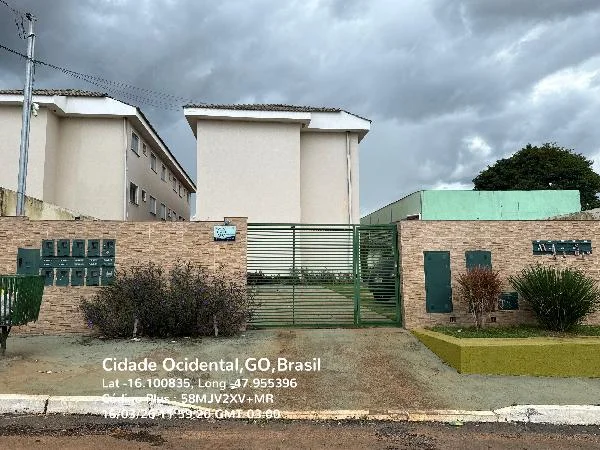 Apartamento - 2 Quartos - Cidade Ocidental - Ocupado — foto 2