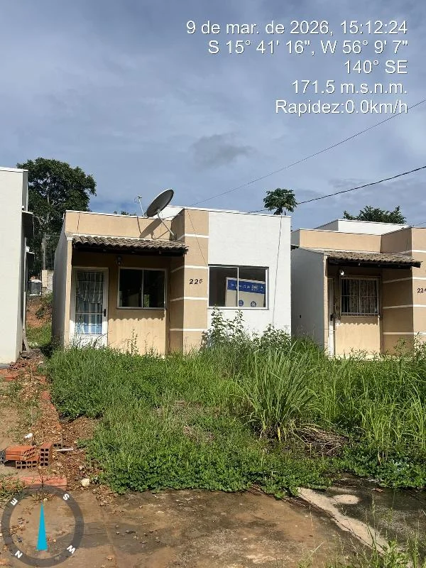 Casa - 2 Quartos - Varzea Grande - Ocupado — foto 2