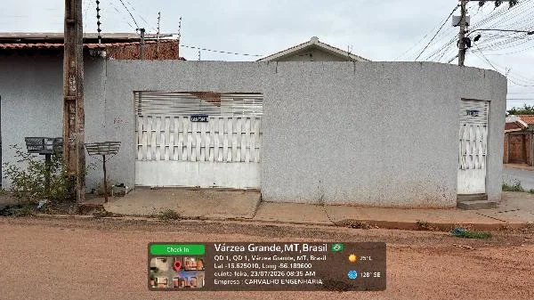 Casa - 3 Quartos - Varzea Grande - Ocupado — foto 2