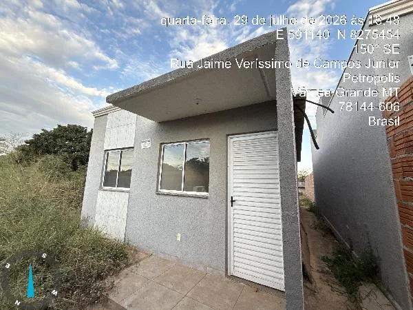 Casa - 2 Quartos - Várzea Grande - Desocupado — foto 2