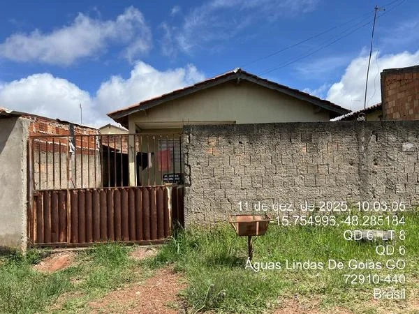 Casa - 2 Quartos - Aguas Lindas de Goias - Ocupado — foto 2