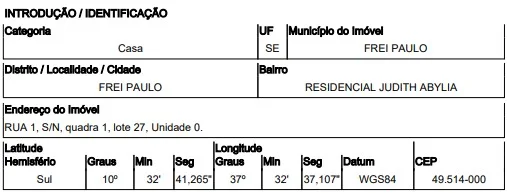 Terreno - Frei Paulo - Ocupado — foto 3
