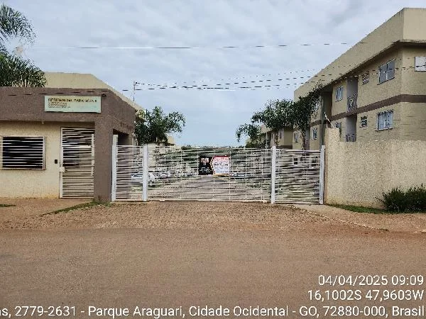 Apartamento - 2 Quartos - Cidade Ocidental - Desocupado — foto 2