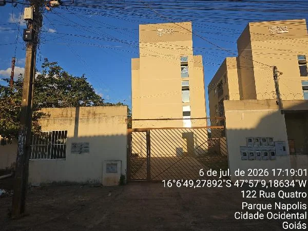 Apartamento - 2 Quartos - Cidade Ocidental - Ocupado — foto 2