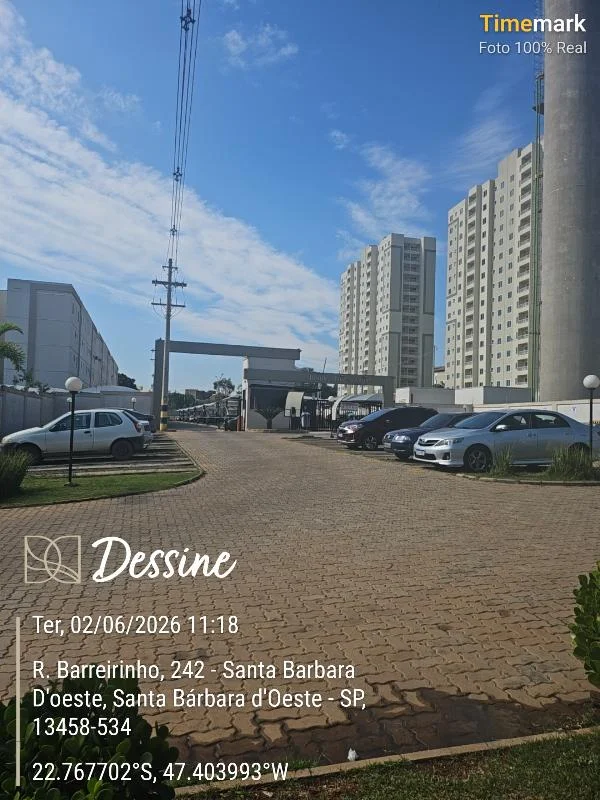 Apartamento - 2 Quartos - Santa Barbara D'oeste - Ocupado — foto 2