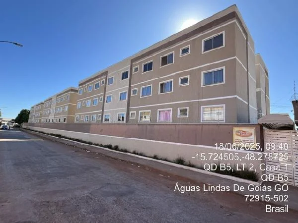 Apartamento - 2 Quartos - Aguas Lindas de Goias - Ocupado — foto 2