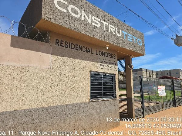 Apartamento - 2 Quartos - Cidade Ocidental - Ocupado — foto 2