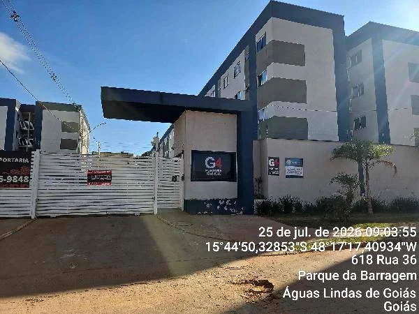 Apartamento - 2 Quartos - Aguas Lindas de Goias - Ocupado — foto 2
