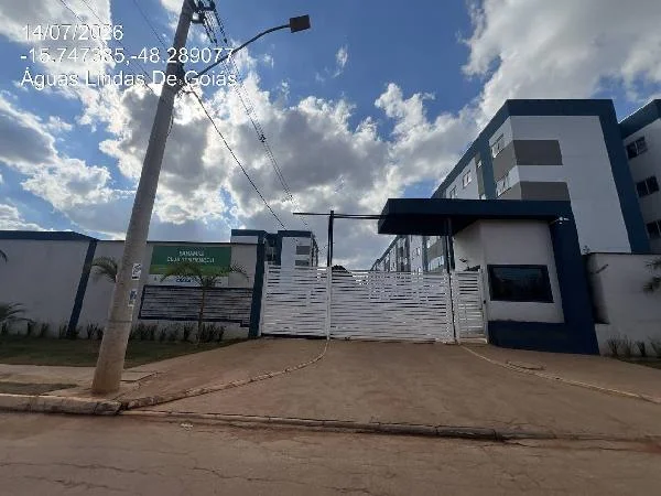 Apartamento - 2 Quartos - Aguas Lindas de Goias - Desocupado — foto 2