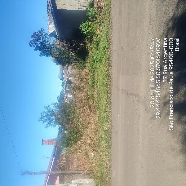 Terreno - São Francisco de Paula - Ocupado