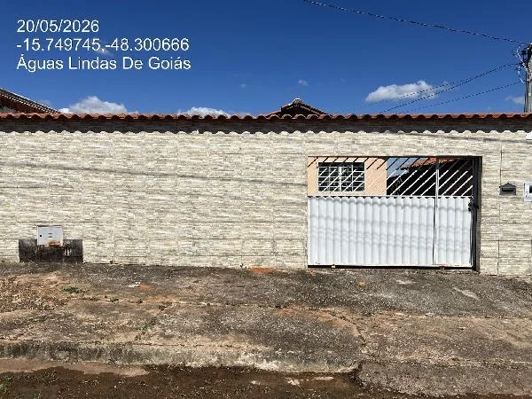 Casa - 2 Quartos - Aguas Lindas de Goias - Ocupado