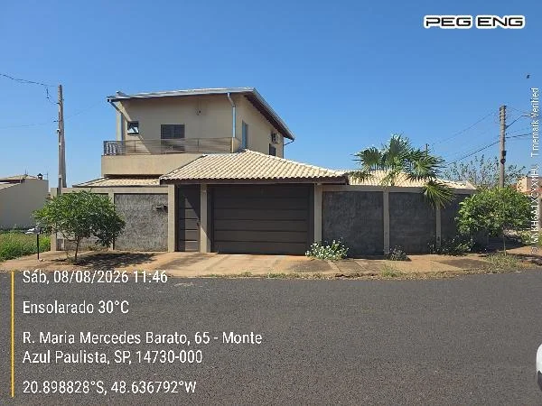 Casa - 1 Quarto - Monte Azul Paulista - Ocupado