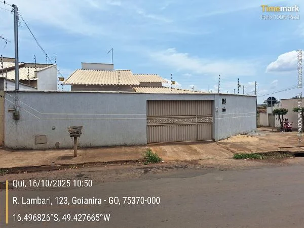 Casa - 3 Quartos - Goianira - Ocupado