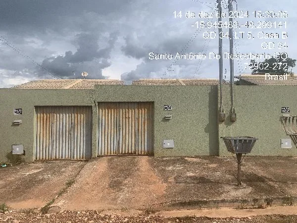 Casa - 2 Quartos - Santo Antonio do Descoberto - Ocupado
