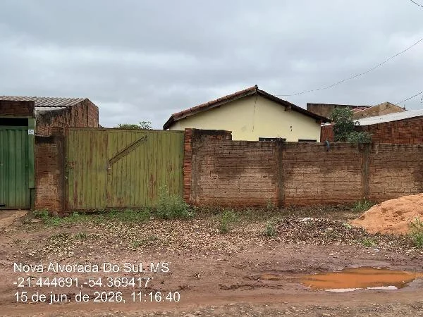 Casa - 2 Quartos - Nova Alvorada do Sul - Desocupado